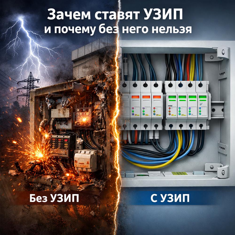 Для чего ставят УЗИП — и почему без него нельзя обойтись