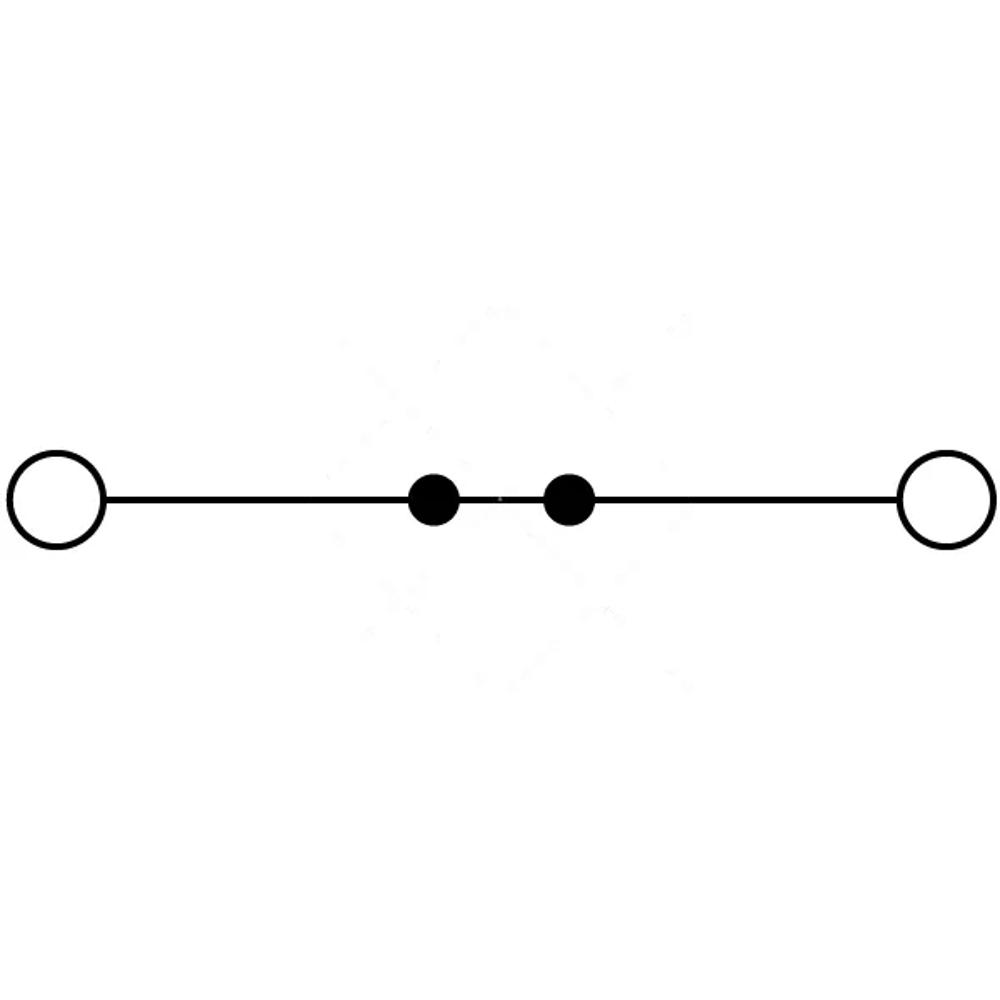 RUT 2,5 - Клемма проходная, CHIKU