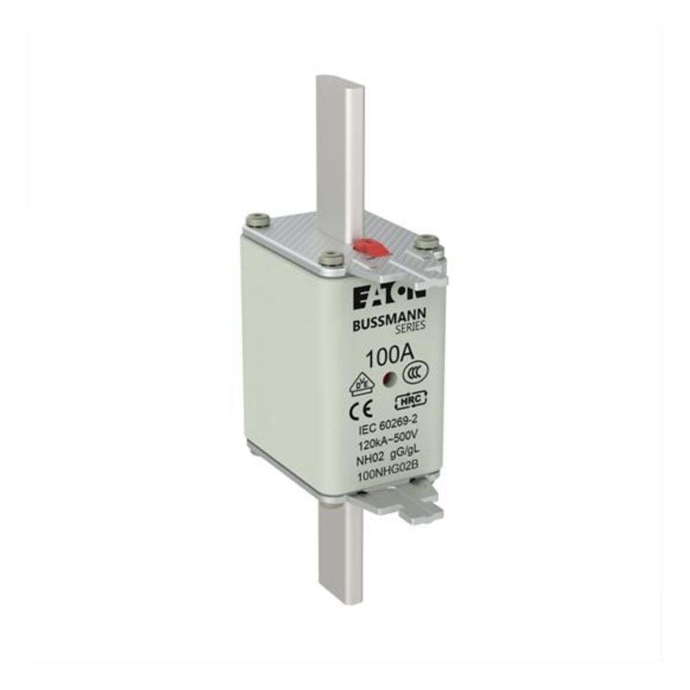 100NHG02B Предохранитель NH 100A 500V GL/GG 02, двойная индикация