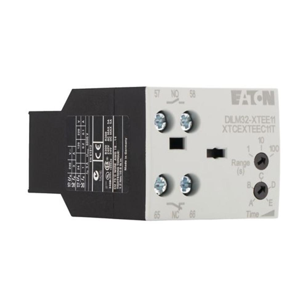 DILM32-XTEE11(RAC240) Таймер для DILM, 200-240 В AC, 0,1-100 c, с задержкой
