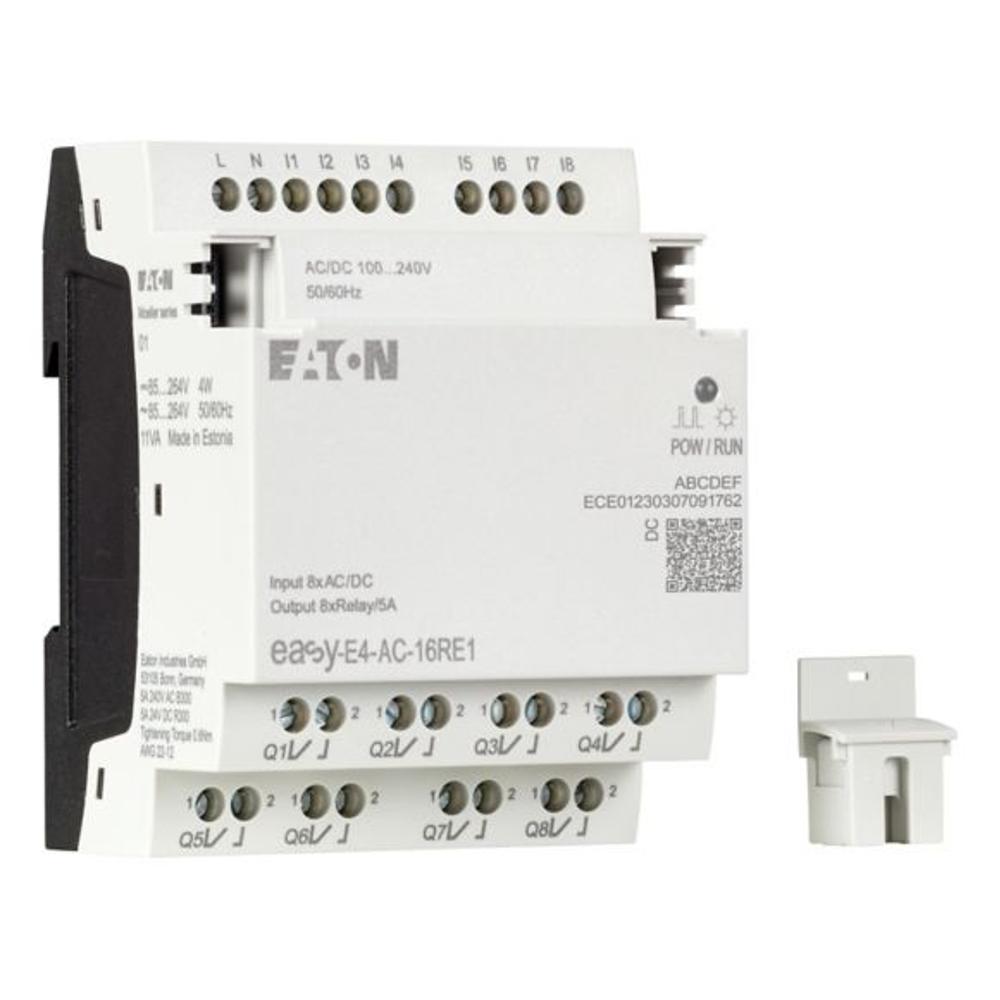 EASY-E4-AC-16RE1 Модуль ввода / вывода 100/240V AC/DC, 8DI, 8DO реле 5А