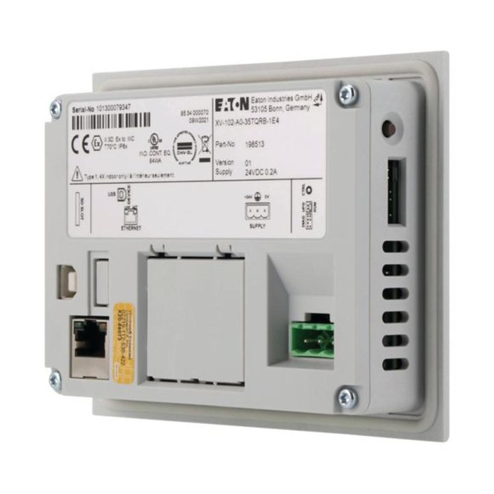 XV-102-A0-35TQRB-1E4 Панель оператора для easyE4, 24 В DC, 3,5", TFT, цветная, Ethernet, USB, слот для SD карты, IP65